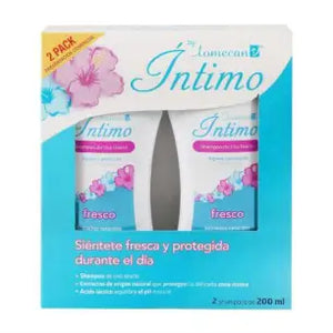 Shampoo Íntimo Lomecan V Fresco 2 Pzas de 200 Ml - ZK