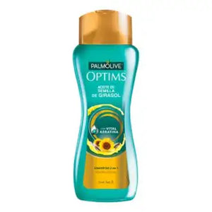 Shampoo Palmolive Optims Aceite de Semilla de Girasol 2 en 1 de 1 L - ZK