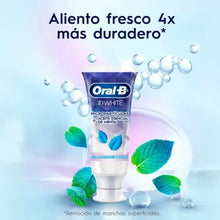 Cargar imagen en el visor de la galería, Pasta Dental Oral-B 3D White Glamourous 4 Pzas de 120 Ml - ZK