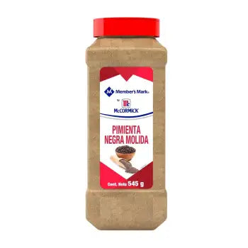 Pimienta Negra Molida Member's Mark by McCormick 545 Gr - ZK