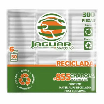 Charola Reciclada Jaguar Mod. 855 con 300 pzas - ZK