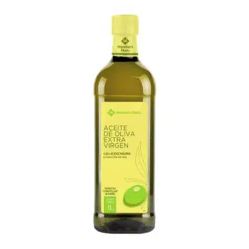 Aceite de Oliva Member's Mark Extra Virgen Orgánico 1 L- ZK