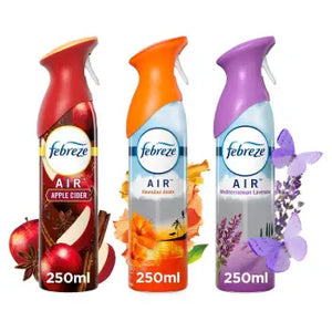 Aromatizante Ambiental Febreze 3P/250G - ZK