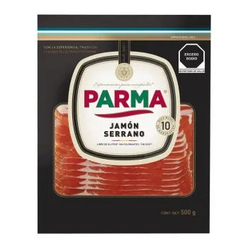 Jamón Serrano Parma Rebanado 500G - ZK