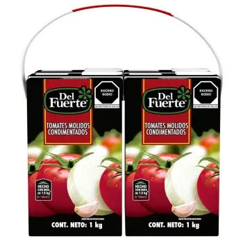 Tomates Molidos Condimentados Del Fuerte 4 Pzas de 1 Kg - ZK