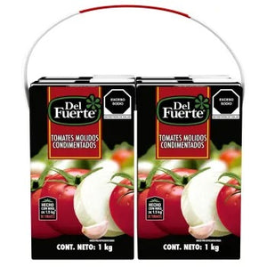 Tomates Molidos Condimentados Del Fuerte 4 Pzas de 1 Kg - ZK