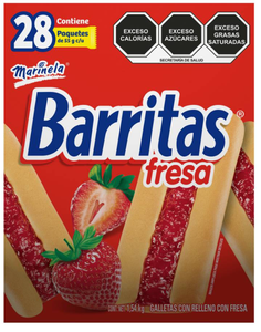 Barritas Marinela Fresa 28P/55G - ZK