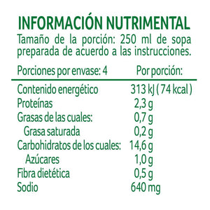 Caja sopa Knorr fideo y pollo 95G/12P