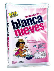 Media Caja Detergente Blanca Nieves 250G/20P