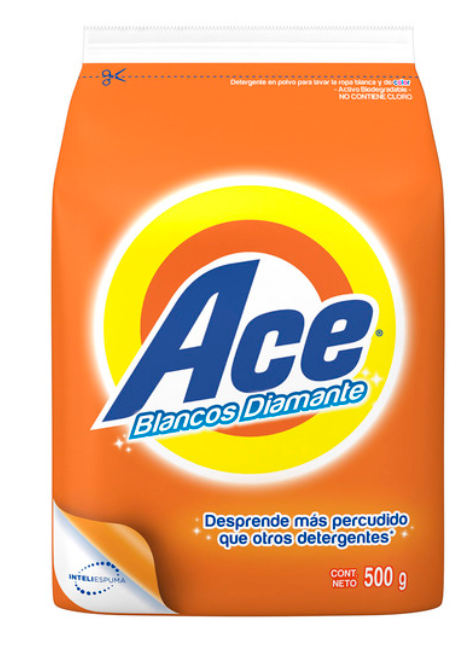 Caja Detergente Ace 500G/18P