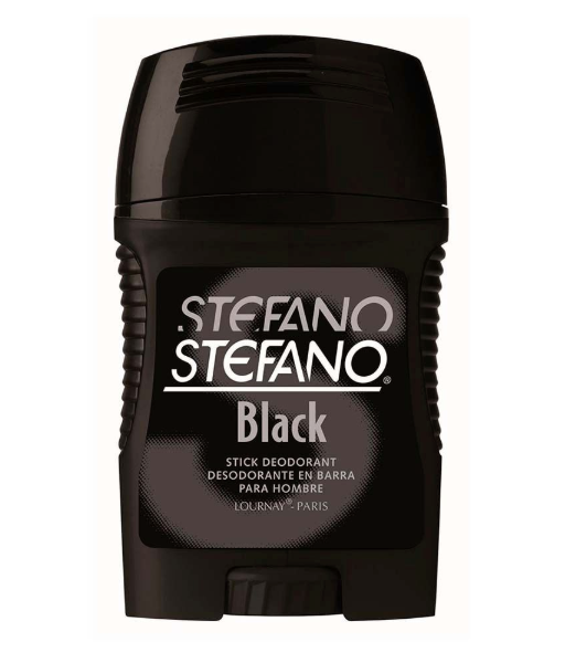 Media Caja Desodorante Stefano Stick Black 60G/6P