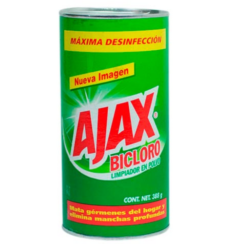 Caja Lavatrastes Ajax Bicloro 388 G/48P - SCG