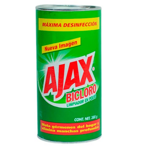 Caja Lavatrastes Ajax Bicloro 388 G/48P