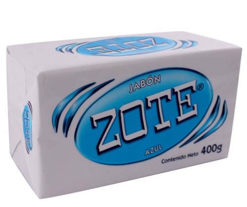 Caja Jabón de Lavanderia Zote Azul 400G/25P