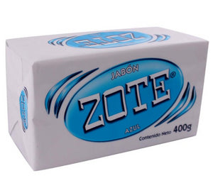 Caja Jabón de Lavanderia Zote Azul 400G/25P - SCG
