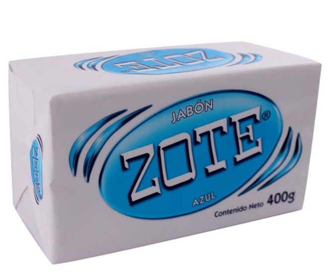 Caja Jabón de Lavanderia Zote Azul 400G/25P - SCG