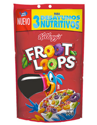 Caja cereal Froot Loops econopak  90G/14P - SCG