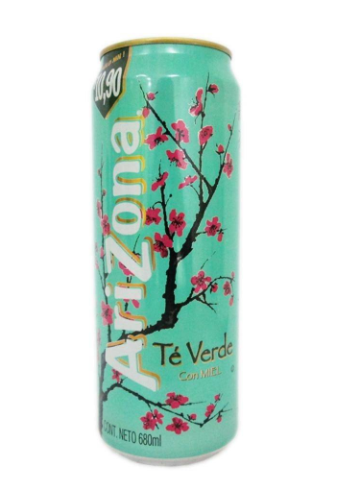 Caja té verde Arizona 24P/680M - SCG