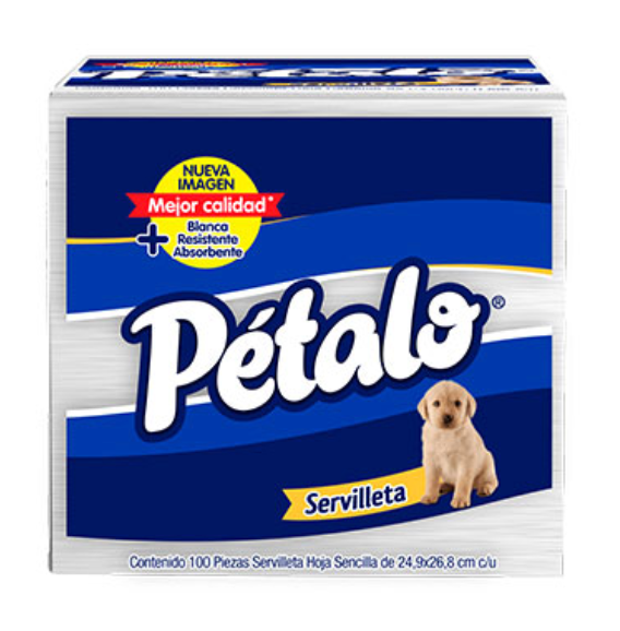 Caja Servilleta Petalo 48P/100S