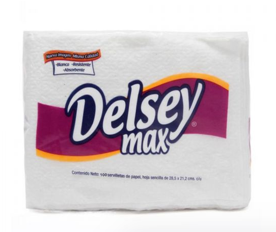 Caja Servilleta Delsey 100S/48P - SCG