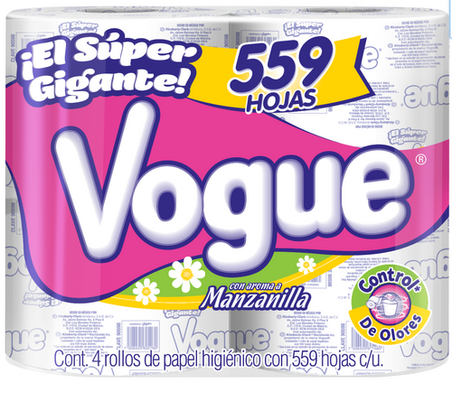 Bulto papel higiénico Vogue 600H/10P/4R - SCG