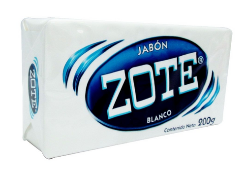 Caja Jabón de Lavanderia Zote Blanco 200G/50P