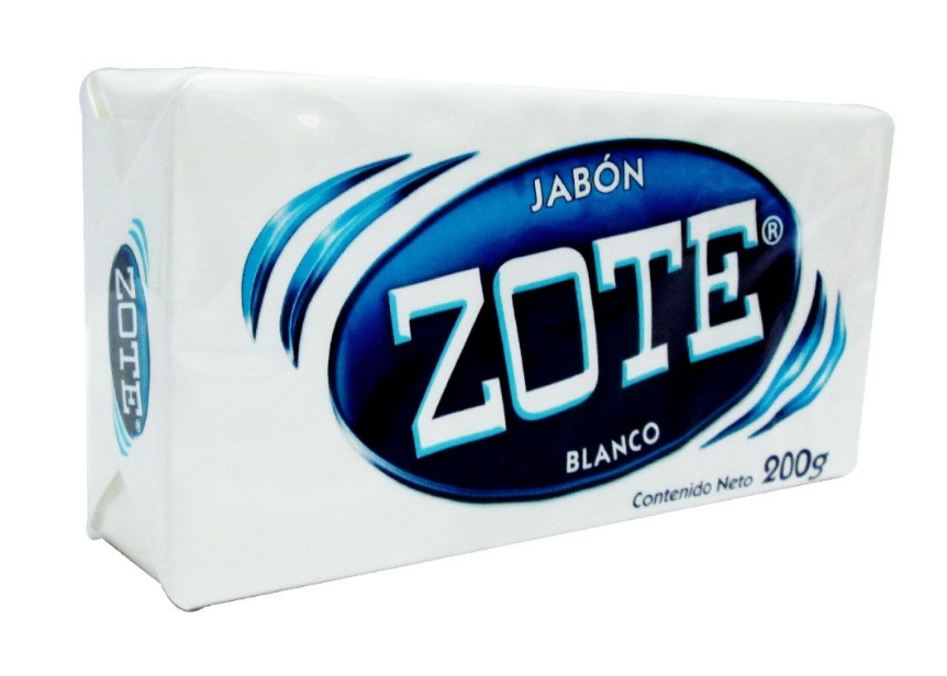 Caja Jabón de Lavanderia Zote Blanco 200G/50P - SCG