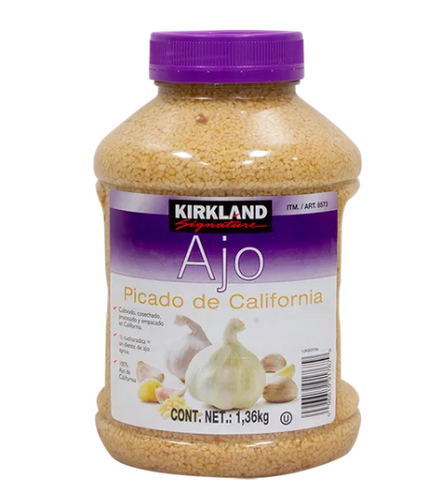 Ajo Kirkland Signature Picado 1.36 kg - KOZ