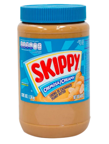 Crema de cacahuate peanut butter de 1.36 kg - Skippy KOZ