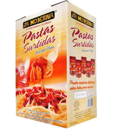 Pasta La Moderna Paquete Surtido 200G/20P - KOZ