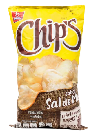 Chips con sal Barcel 800G - KOZ