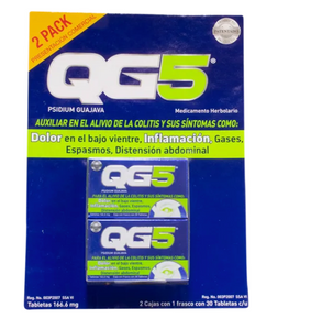 Qg5 Psidium Guajava con 30 Tabletas 2P - KOZ