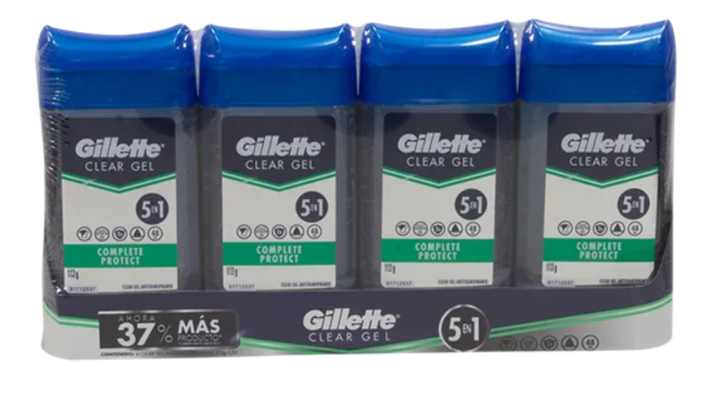 Antitranspirante 5 En 1 113 g Gillette 4P - KOZ