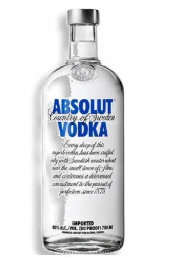 Vodka Absolut Azul 1 L - KOZ
