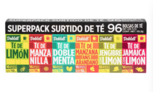 Surtido de Té Doblett 6 Sabores 96 Pzas - ZK