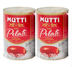 Tomate Entero Mutti Pelado 2 Pzas de 400 Gr - ZK