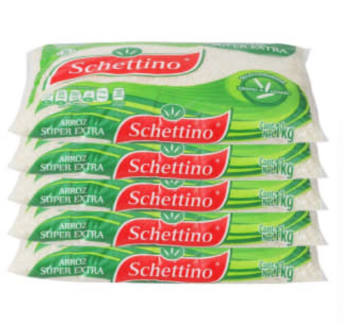 Arroz Schettino Grano Largo 5P/1K - ZK