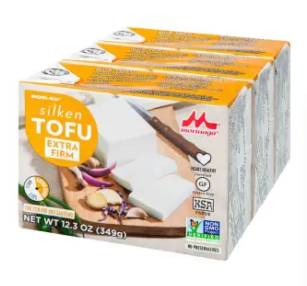 Tofu Morinaga Extra Firme 3 Pzas de 349 Gr - ZK