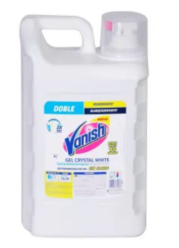 Quitamanchas en Gel Vanish Crystal White 9L - ZK