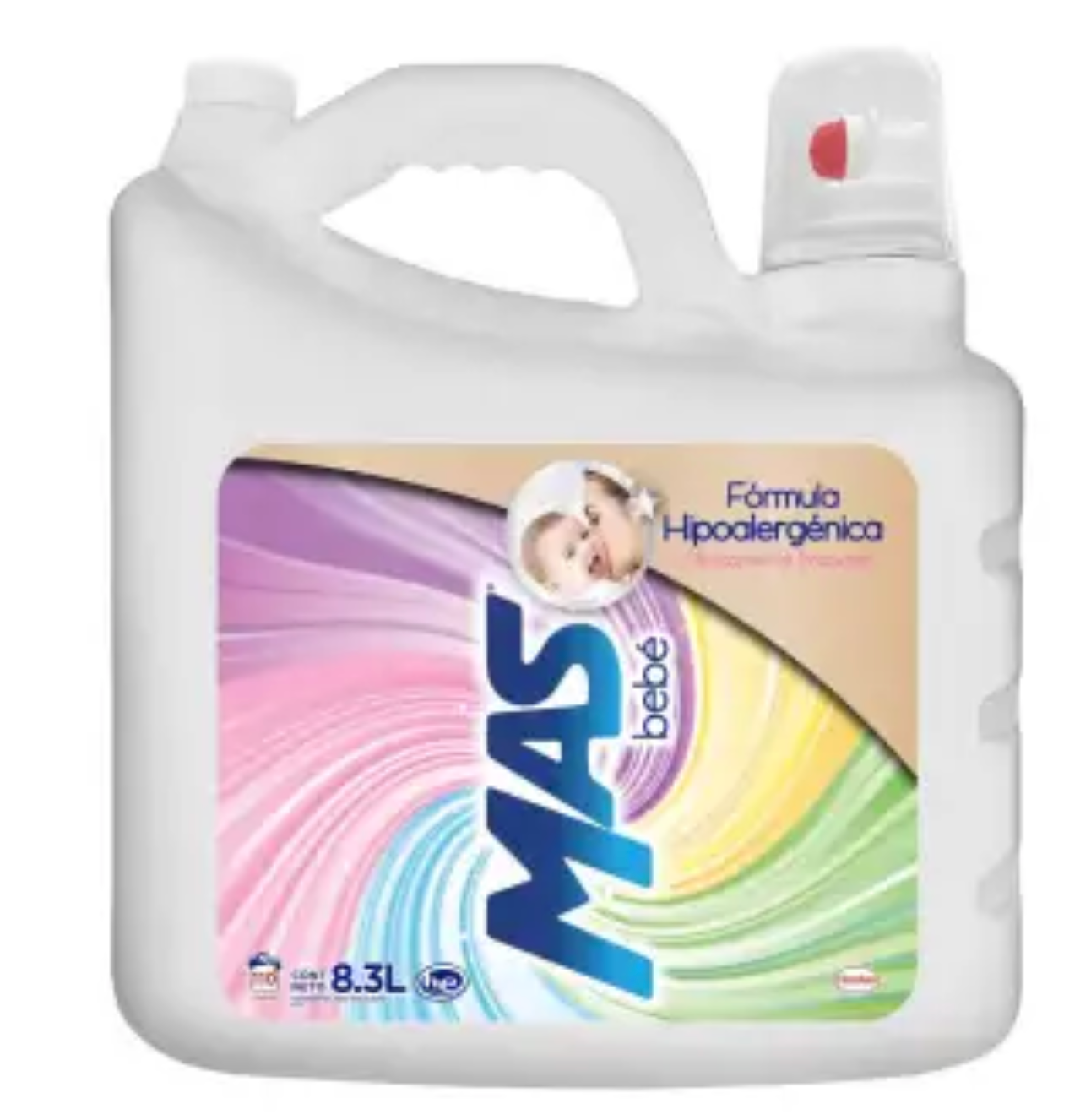 Detergente Líquido MAS Bebé 8.3 L ZK – MayoreoTotal