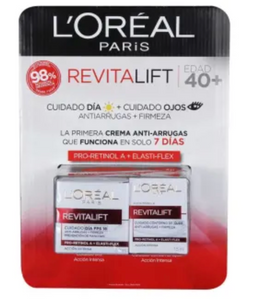Crema Facial L'Oréal Revitalift Antiarrugas 2P - ZK