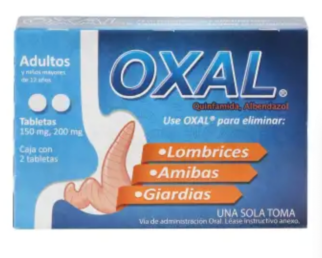 Desparasitante Oxal Adultos 2T - ZK