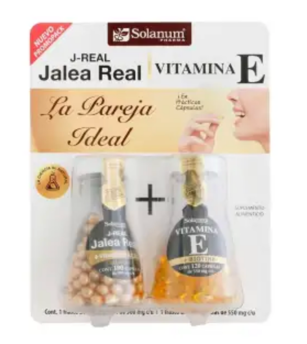 Jalea Real y Vitamina E Solanum Pharma 180C/120C - ZK