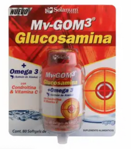 Glucosamina Solanum Pharma Mv-GOM3 80P - ZK
