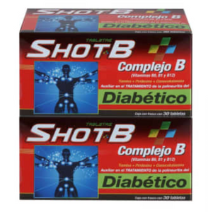 Shot B Diabético 60 Tabletas - ZK