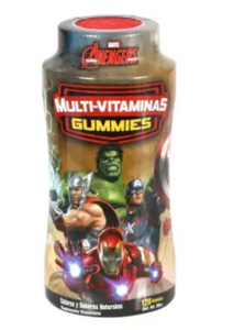 Multivitamínico Avengers Gummies Sabores Naturales 300G - ZK