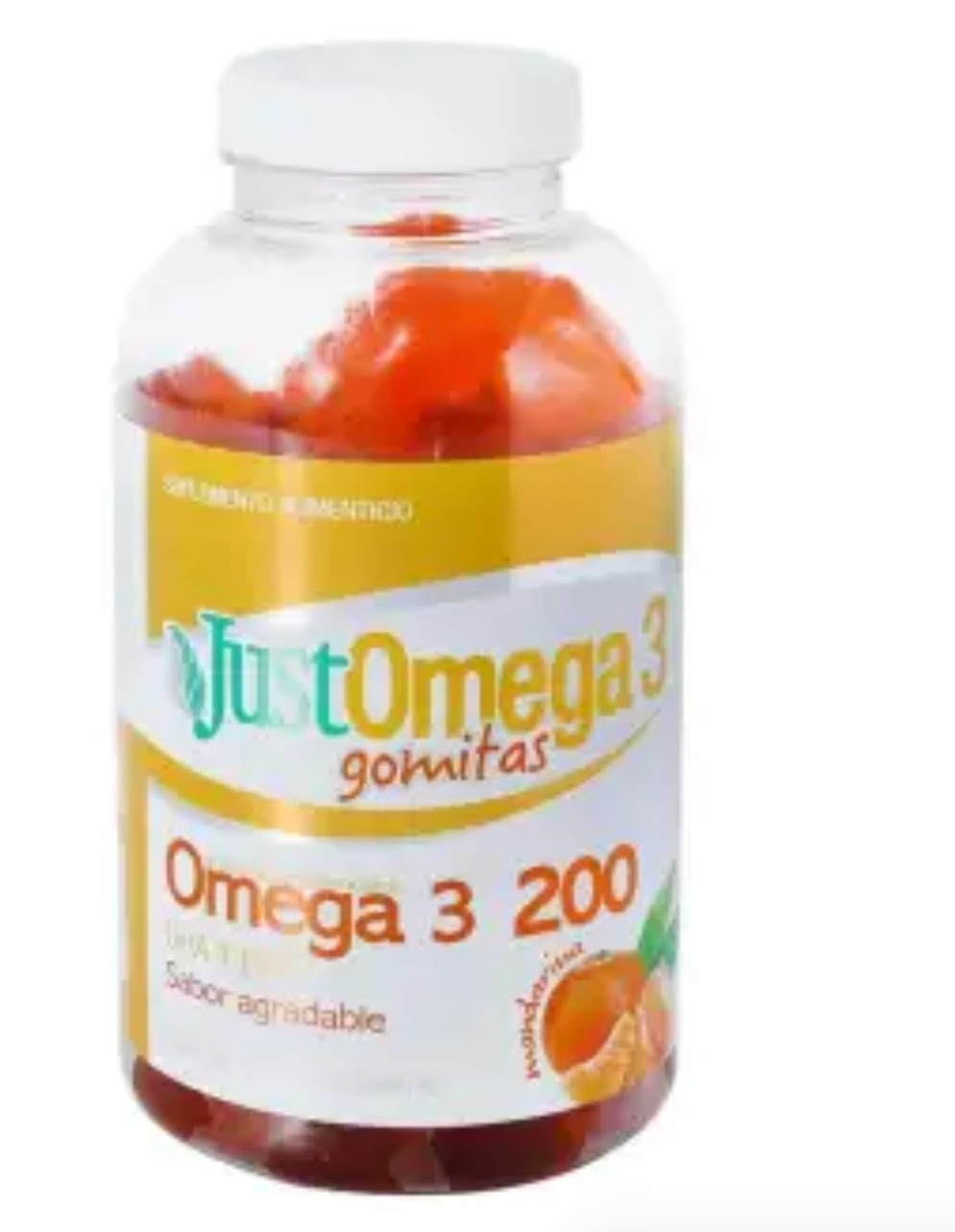 Gomitas de Omega 3 Just For You Sabor Mandarina 726G - ZK