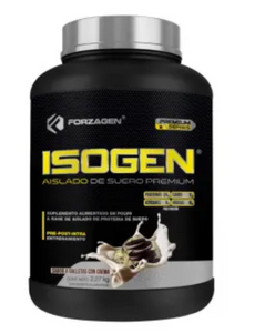 Aislado de Proteína de Suero en Polvo Forzagen Isogen Cookies and Cream 2.27K - ZK