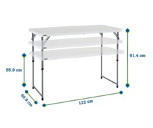Cargar imagen en el visor de la galería, Mesa Ajustable Lifetime 1.22M - ZK