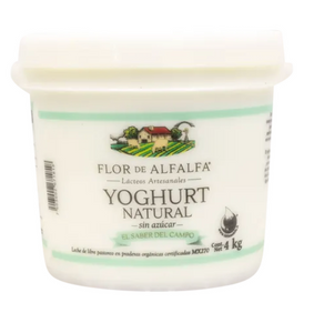 Yoghurt Natural Con Fruta Flor De Alfalfa 4K - KOZ